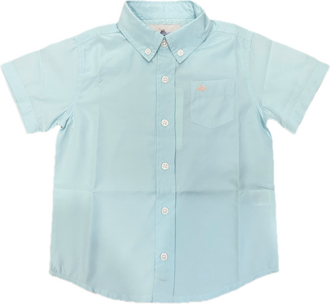 Solid Island Paradise Performance Dress Shirt