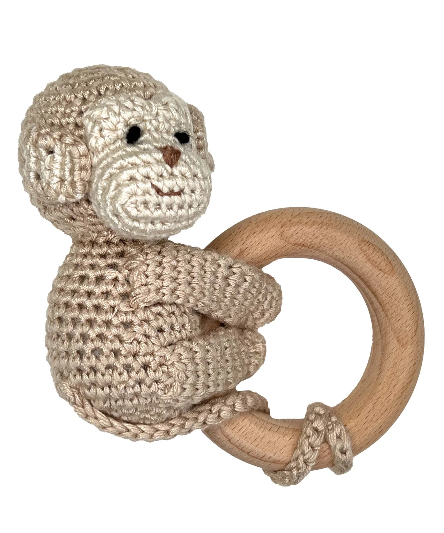 Crochet Monkey rattle