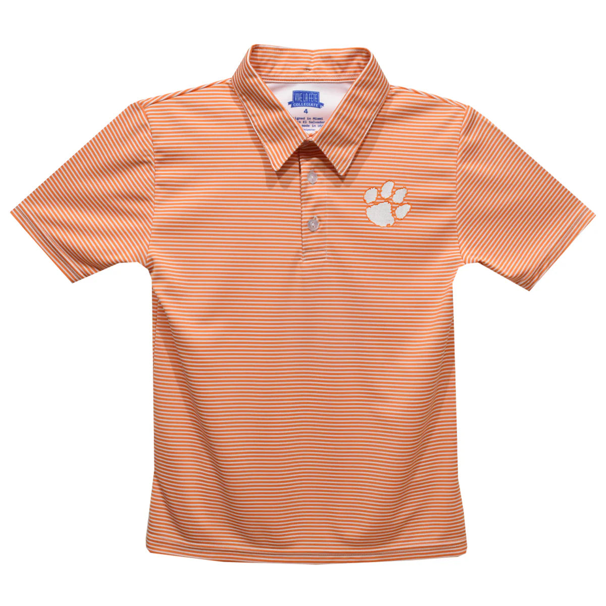 Ted Clemson Boys Polo