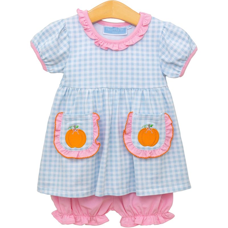 Pumpkin Girls Bloomer Set