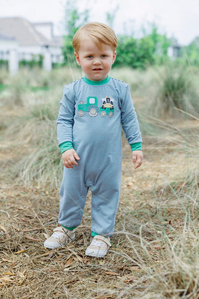 Tractor Boys Romper