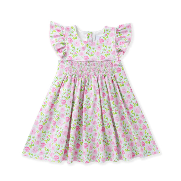 Floral Smocked Dress