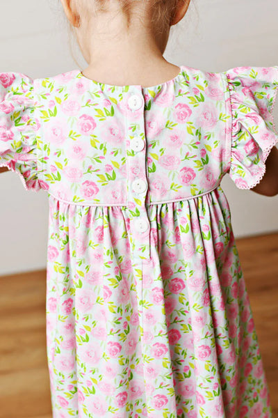 Floral Smocked Dress