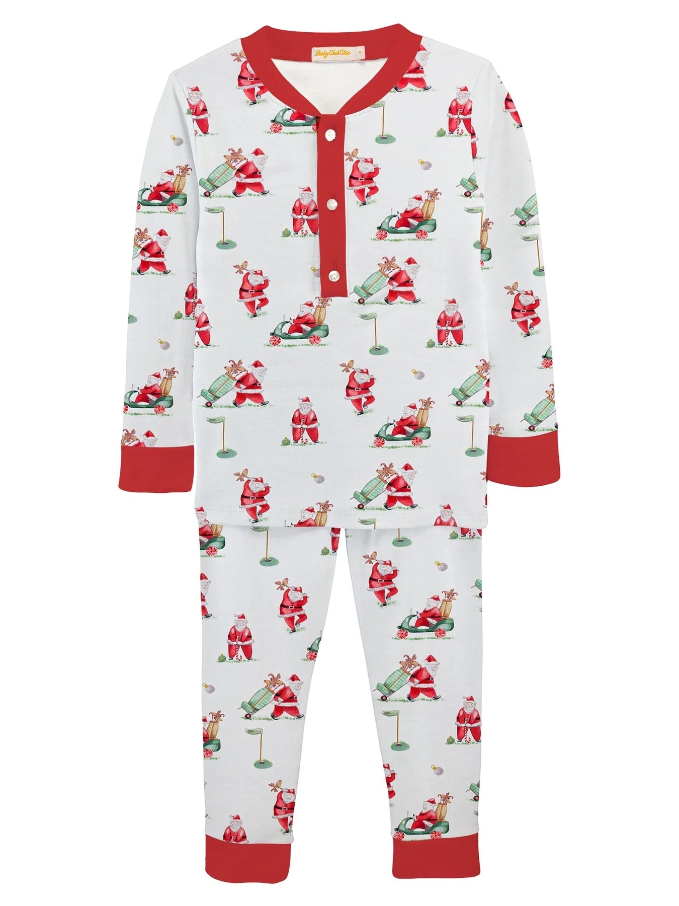 Santas Golf Pajama Set