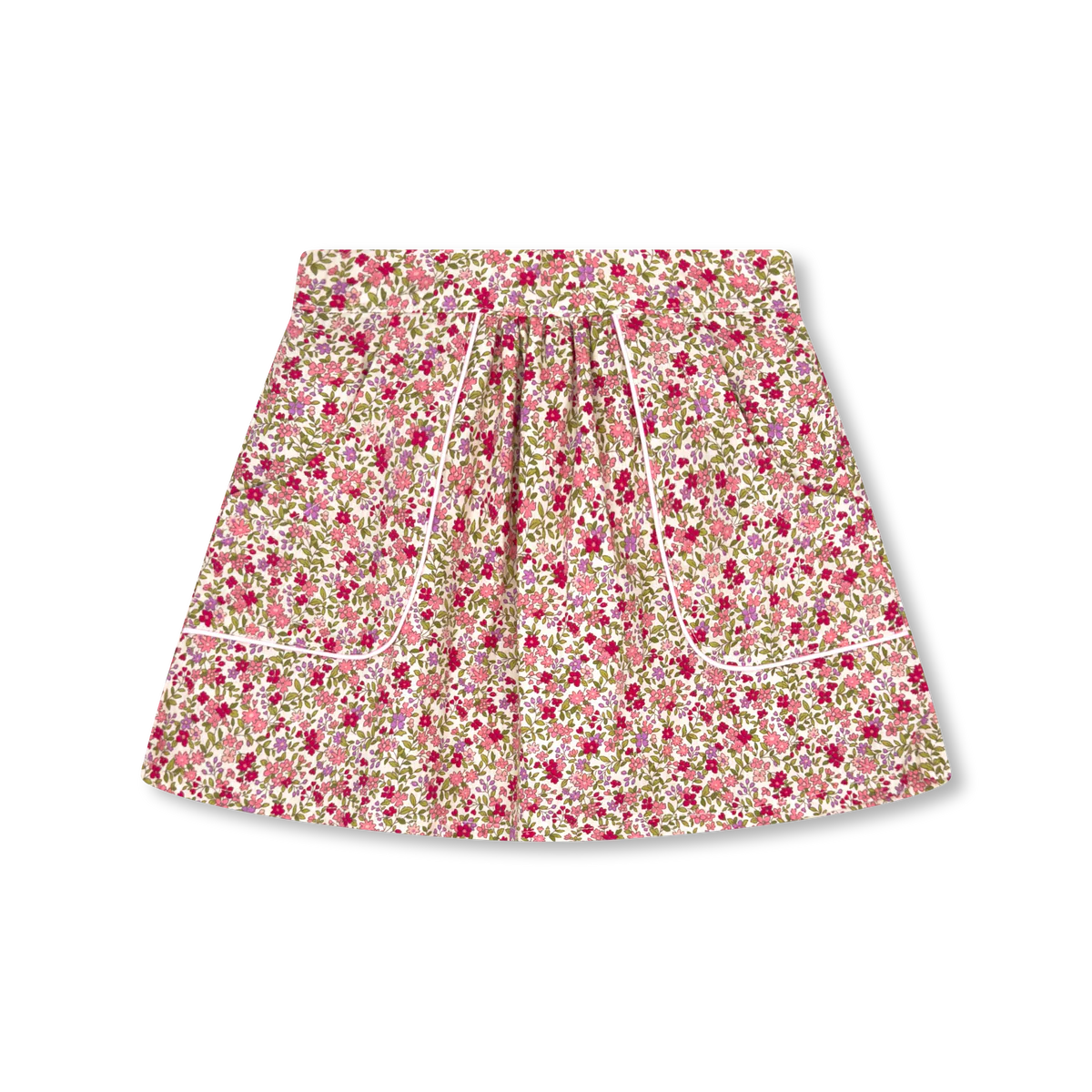 Autumn Meadow Floral Skirt