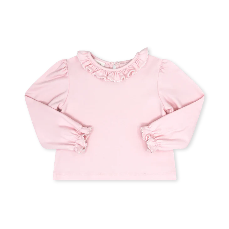 Bella Blouse-Perfectly Pink