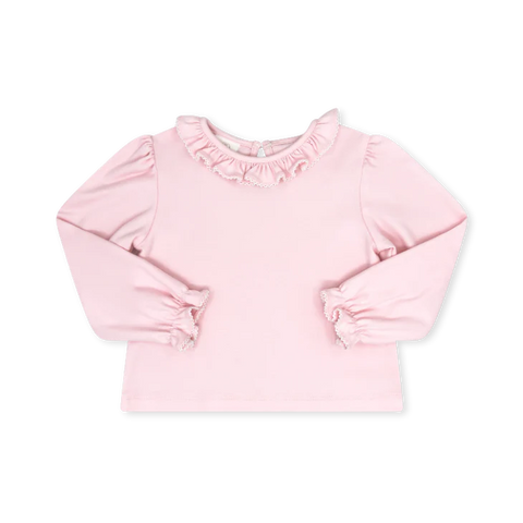 Bella Blouse-Perfectly Pink