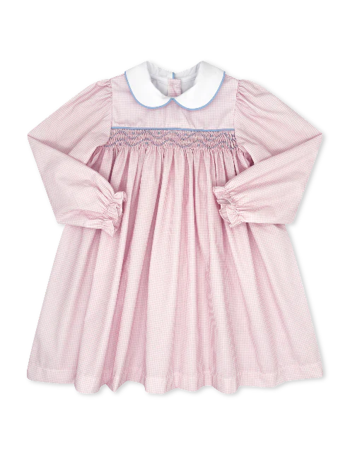 Michelle Dress- Pink Minigingham