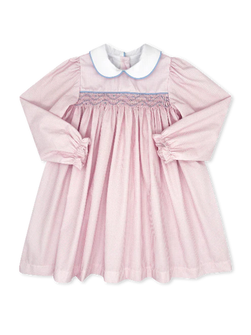 Michelle Dress- Pink Minigingham