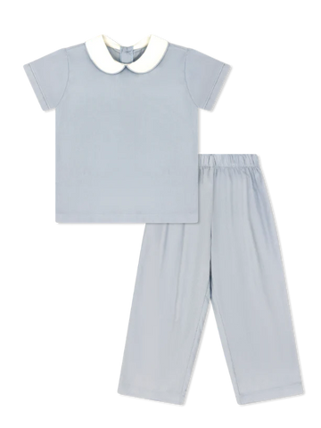 Sibley Pant Set-Princeton Blue Corduroy