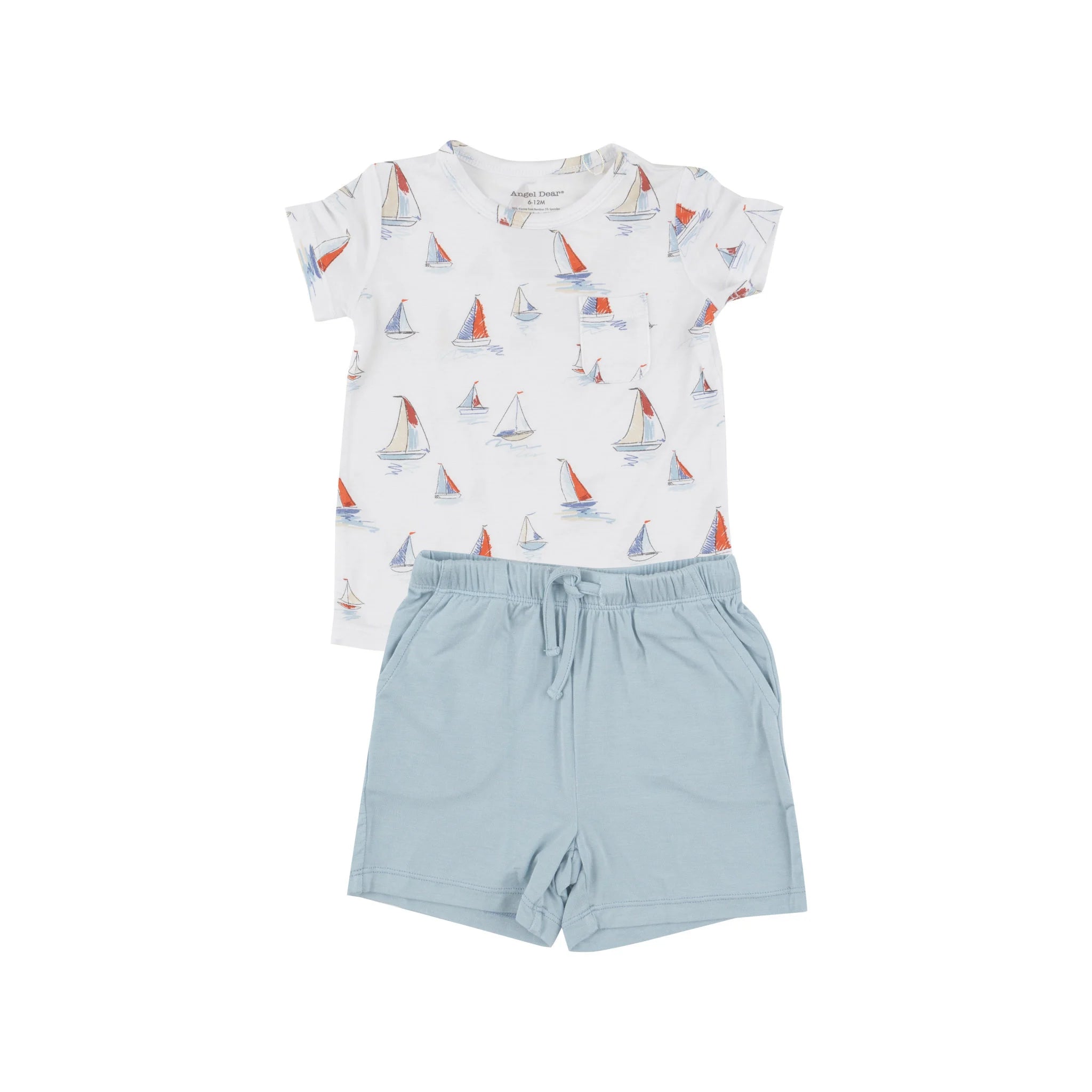 Sketchy Sailboat Tee and Shorts