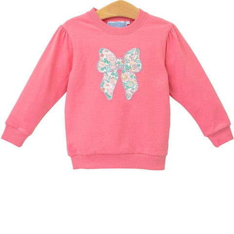 French Terry Bows Pullover