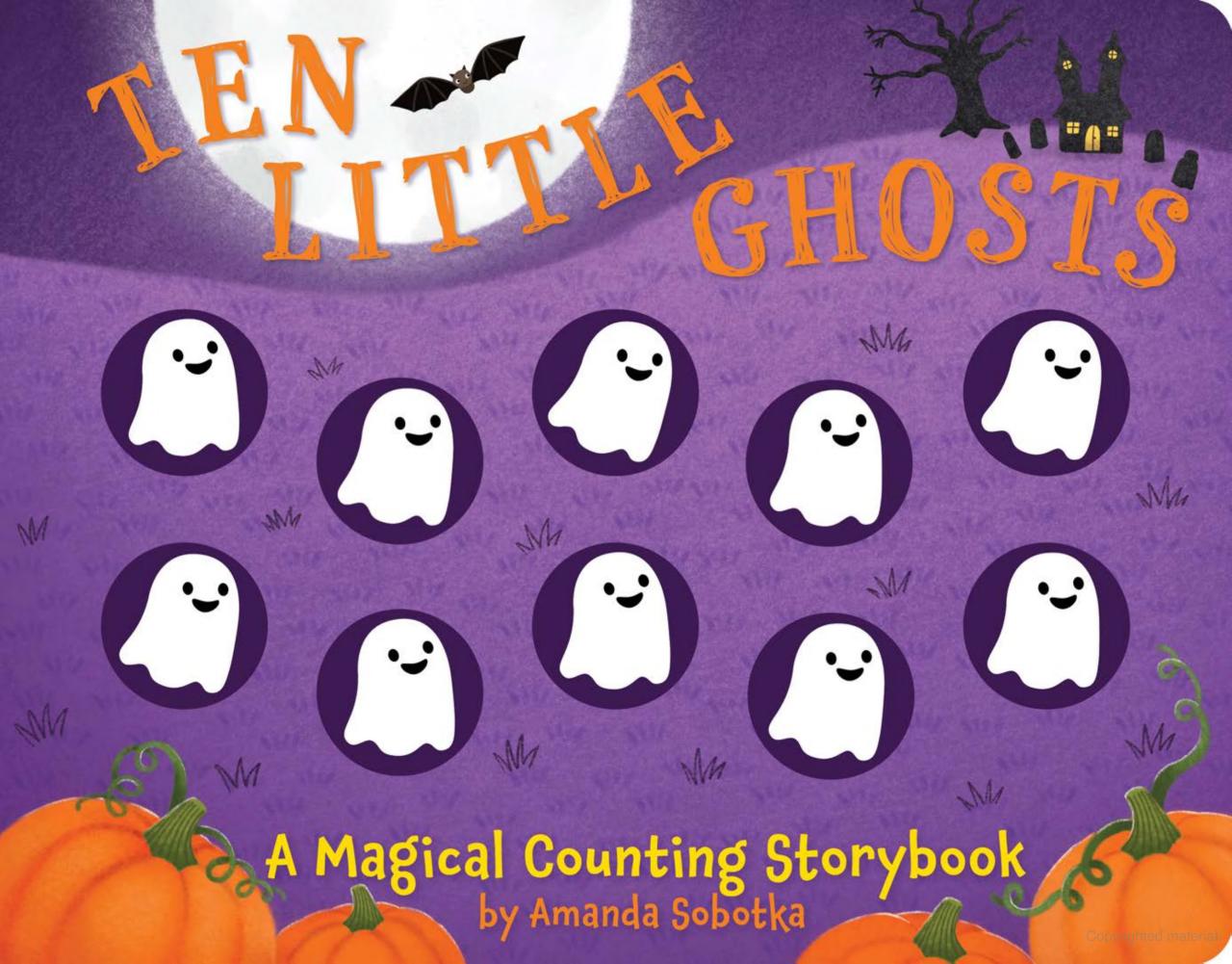 Halloween Counting Book - Ten Little Ghosts