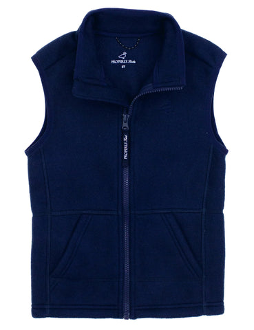 Blake Vest-Navy