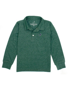 Hunter Green Harrison Pocket Polo