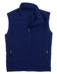 Tundra Puffer Vest- Navy