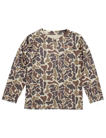 Sportsman Performance Shirt- Vintage Camo