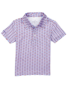 Inlet Polo-Freedom Flag