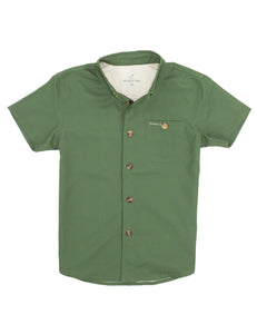 Boys Sportsman Field Shirt-Moss