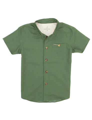 Boys Sportsman Field Shirt-Moss