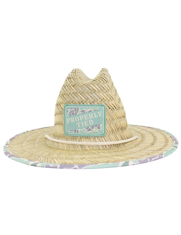 Cabo Straw Hat-Vintage Camo