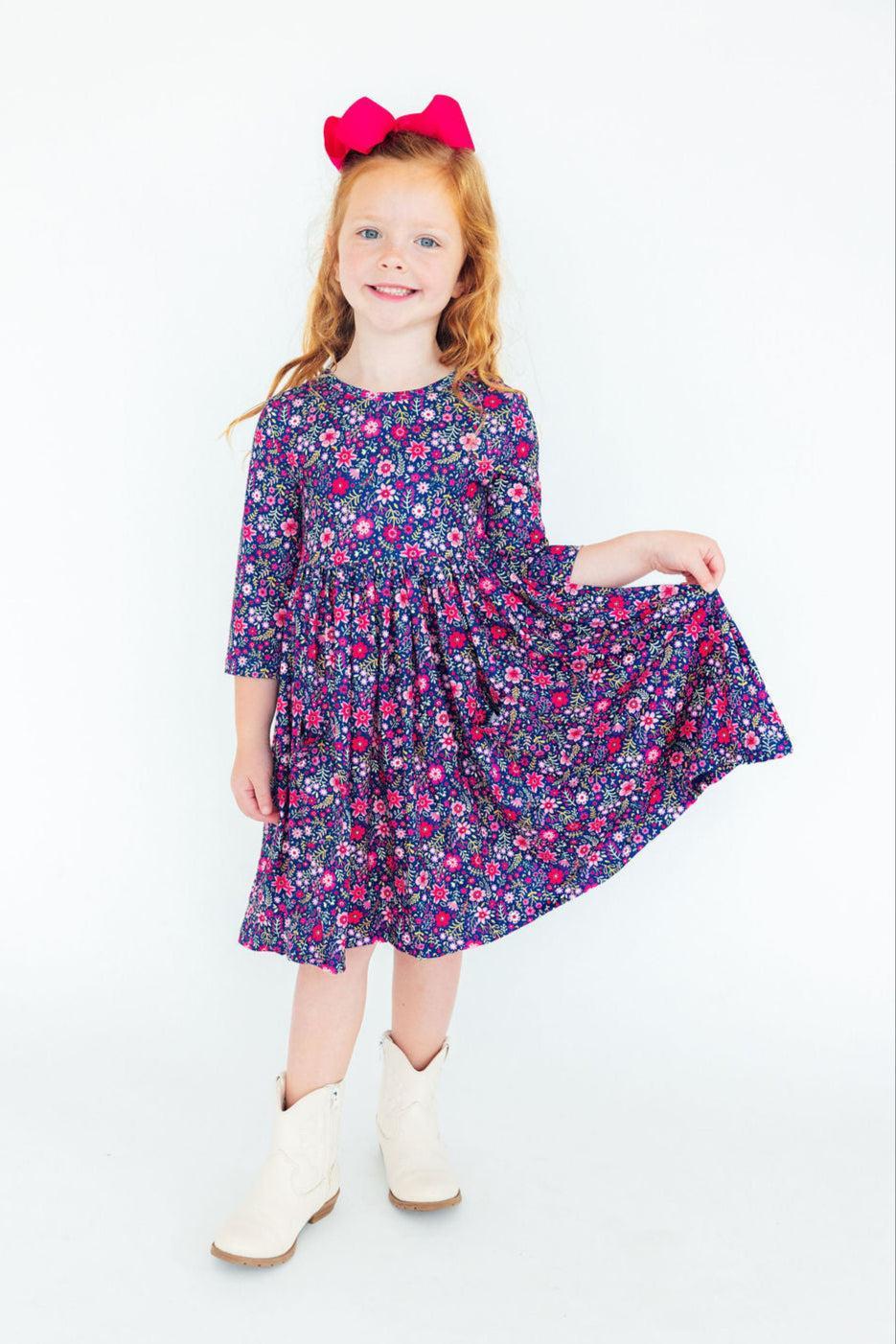 Flower Farm Twirl Dress