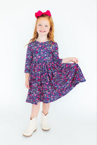 Flower Farm Twirl Dress