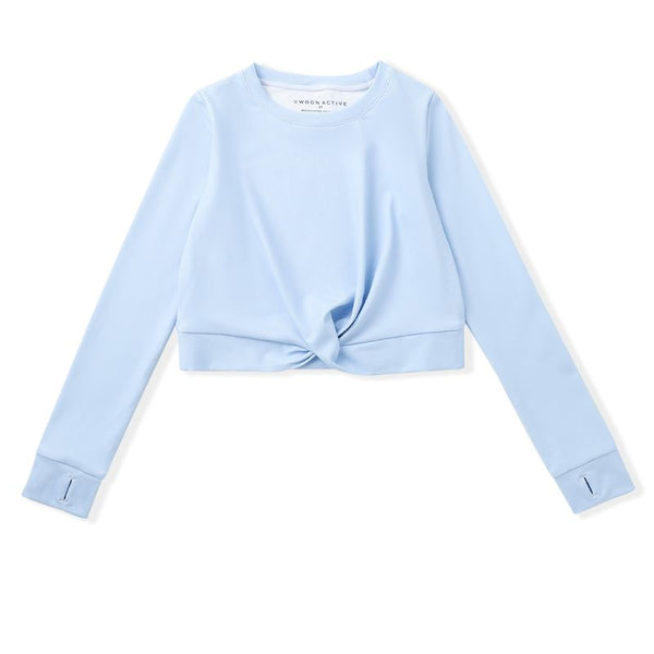 Blue Knot Top
