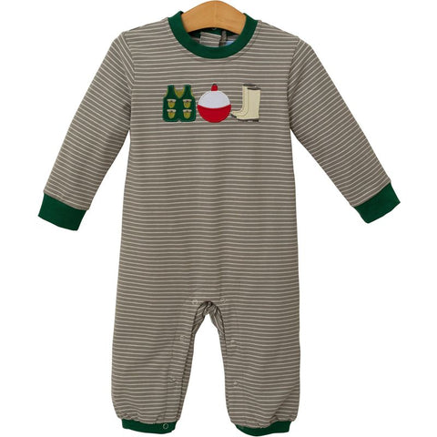 Fishing Trio Boys Romper