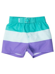 Colorblock Boys Swim Trunks