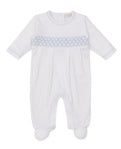 Boys Hand Smocked Footie