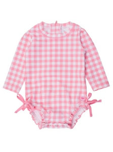 Bubblegum Gingham Swimsuit
