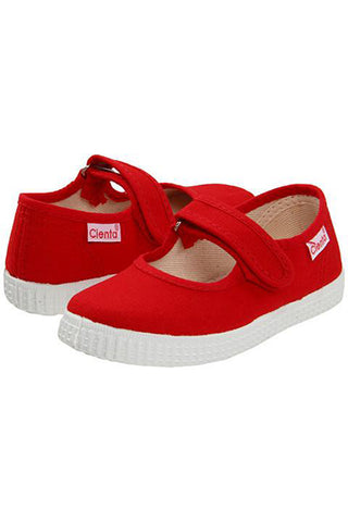 Cienta Red Mary Jane