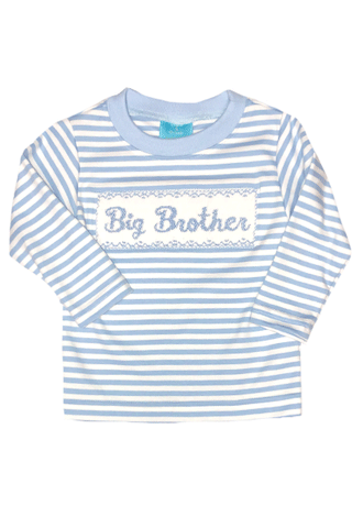 Claire & Charlie Big Brother Stripe Shirt